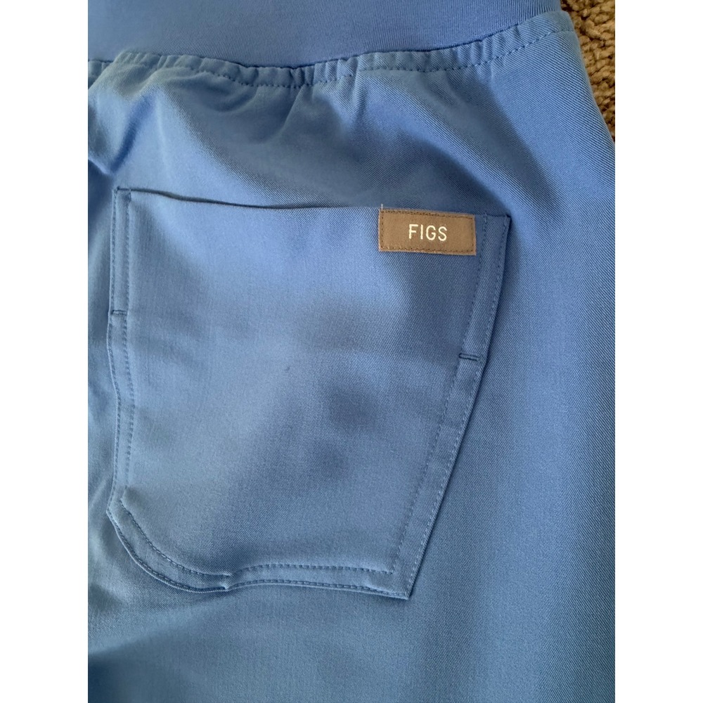 FIGS High Waisted Zamora Tall Yoga Jogger Scrub Pants Blue W22SW2012T Small Tall - Picture 3 of 11